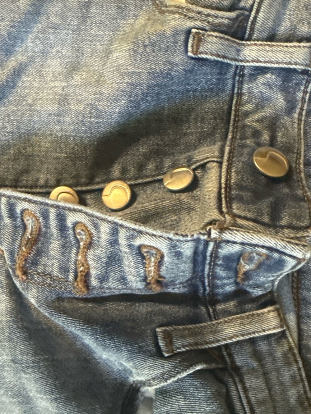 Joe's Jeans Men's Faded Blue Relaxed Fit Button-Fly Jeans